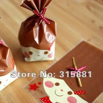 Сумки для печенья сумки девочек конфет 12 см x 20 300 шт./лот|lot|lot lotlot bag |