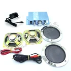 Hi-Fi аудио стерео усилитель аркадная игра аудио комплект 4 дюйма динамик для Raspberry Pi мульти игра PCB пинбол машина