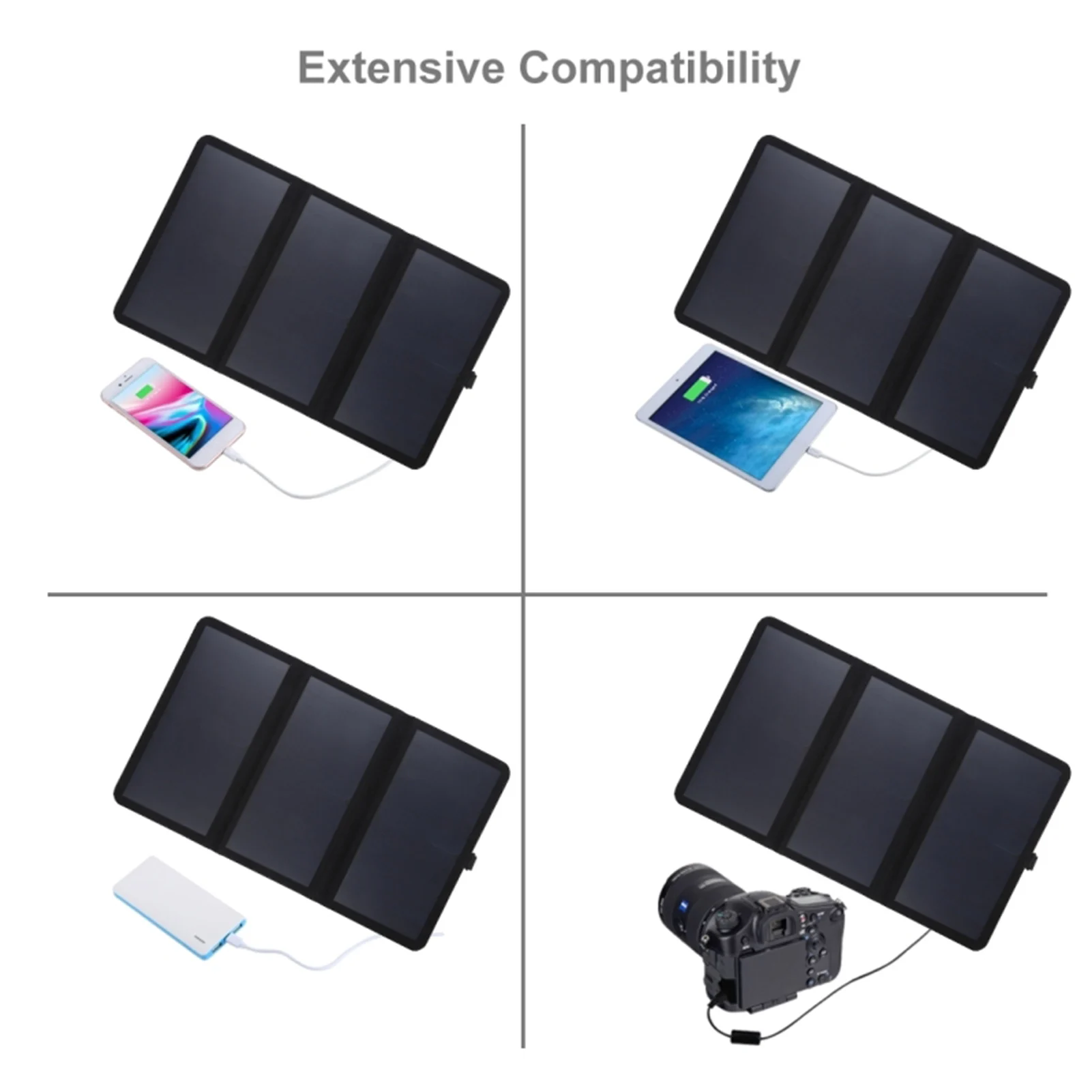 

Foldable Mobile Solar Charging Panel Outdoor Beach Fishing Umbrella Top Solar Panel Charger Dual USB Mobile Phone Panel Computer