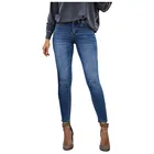 Джинсы Jaycosin женские с завышенной талией, облегающий эластичный джинсовый облегающий пояс с кисточками, узкие джинсы с эффектом пуш-ап