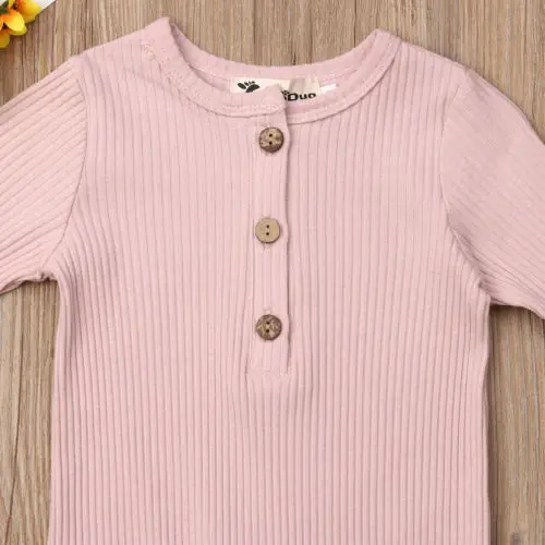 Новинка 2019 года брендовый комбинезон с круглым вырезом для новорожденных и