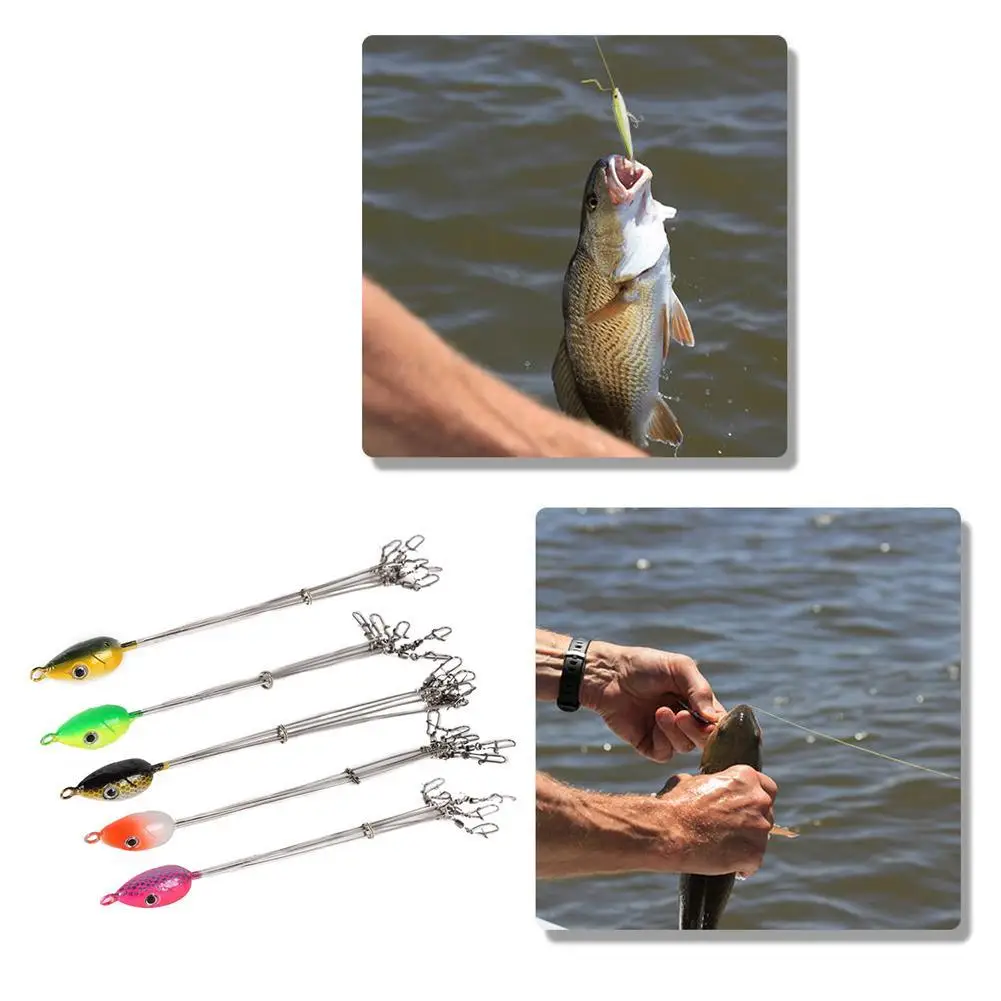 

Hot Sale Umbrella Fishing Bait Rig 5 Arm Drill Head Fishing Rotating Fast Group Bait Bait Fishing Steel Accessories R8W3 G9X1