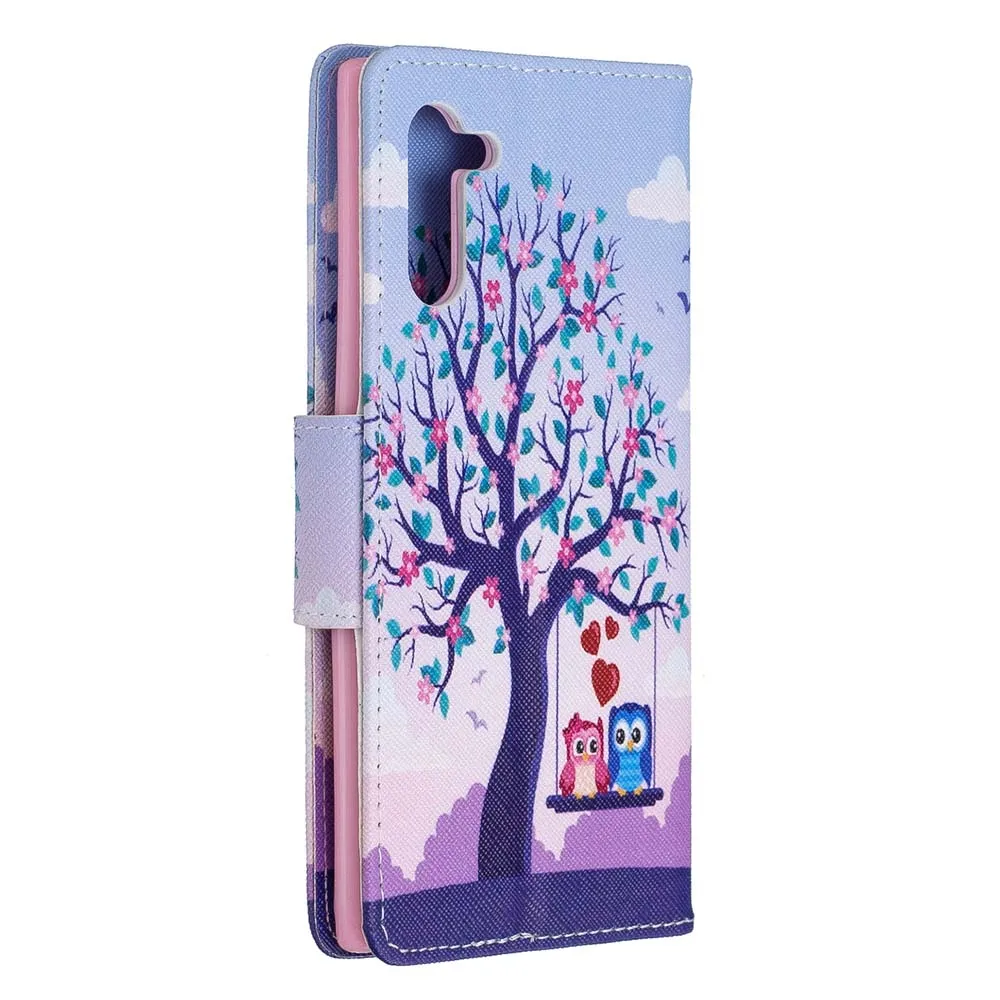 Чехол с откидной крышкой для samsung Galaxy Note 10 Pro Global чехол кожаный Note10 2019