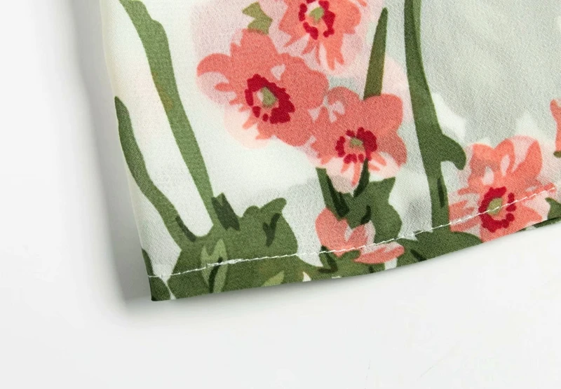 

Women's Sexy Style Dress A-line Floral Pattern Sleeveless Backless Mid-calf Spaghetti Strap Square Collar Summer