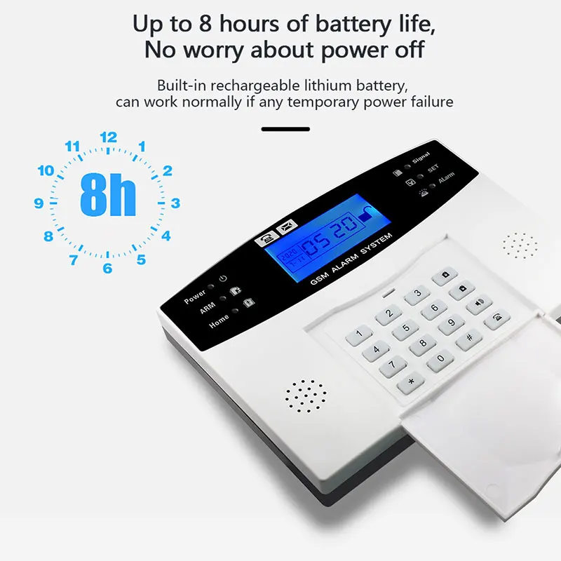 YAOSHENG IOS Android APP управление беспроводной домашней GSM охранной сигнализации системы