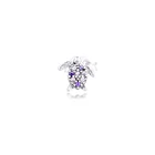 Женские серьги-гвоздики в виде черепахи My Purple, серьги из стерлингового серебра 925 пробы с кристаллами, ювелирное изделие 2020