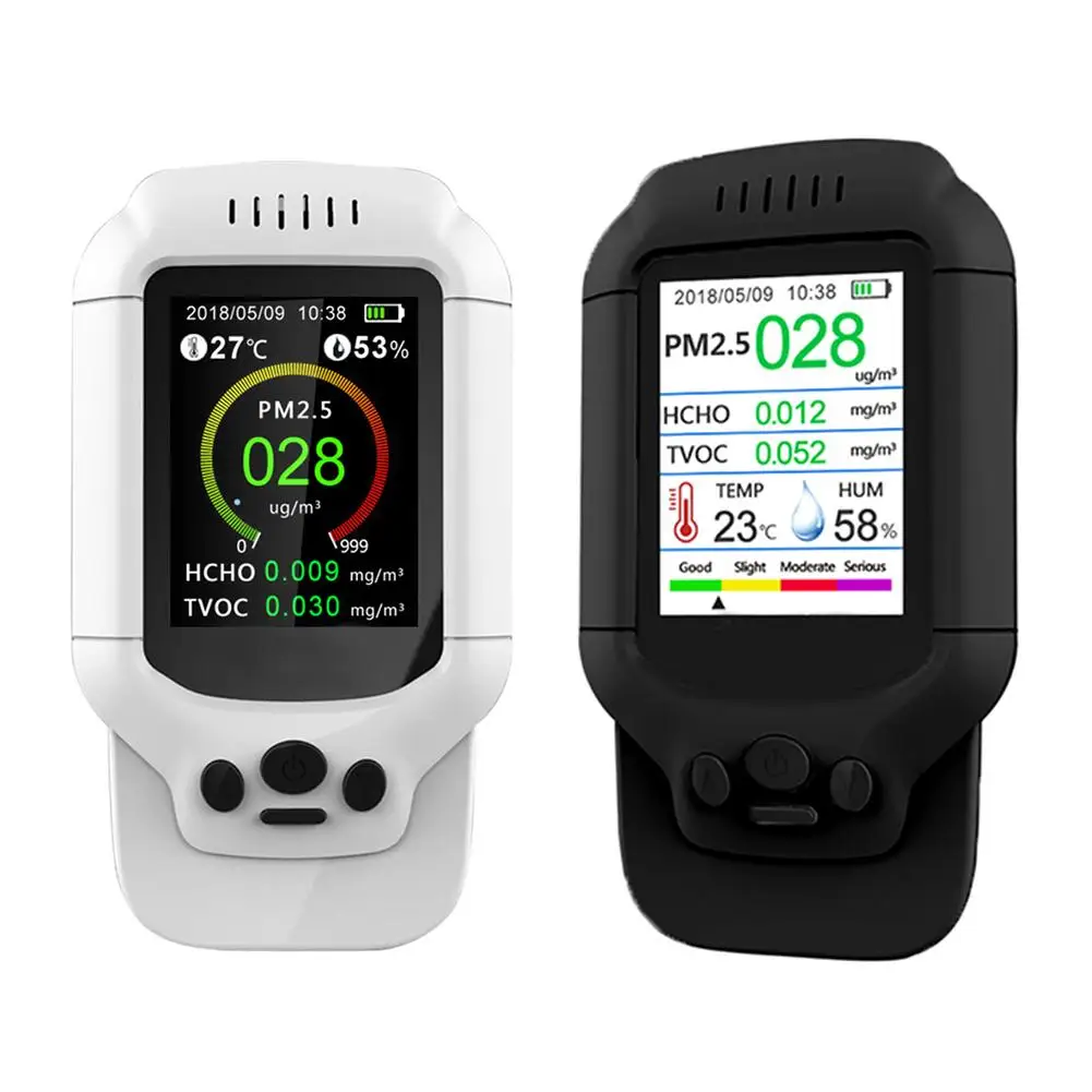 Измеритель качества воздуха многофункциональная операционная система с цветным