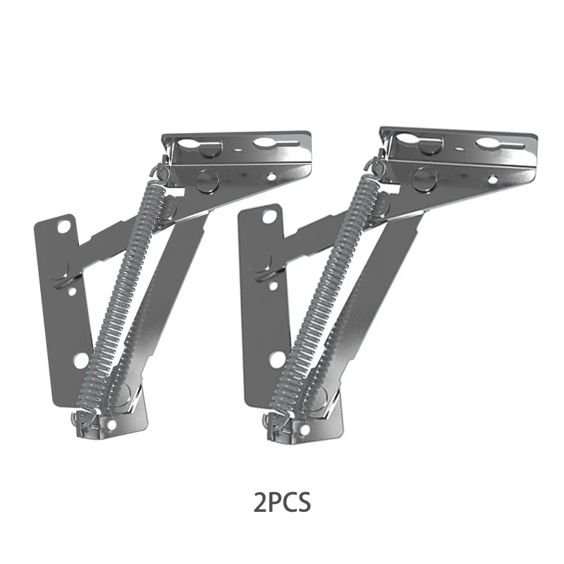 

2pcs 80 Degree Cupboard Door Lid Support Cabinet Spring Hinge Kitchen Stay Flap Triangular Durable Furniture Hardware Heavy Duty