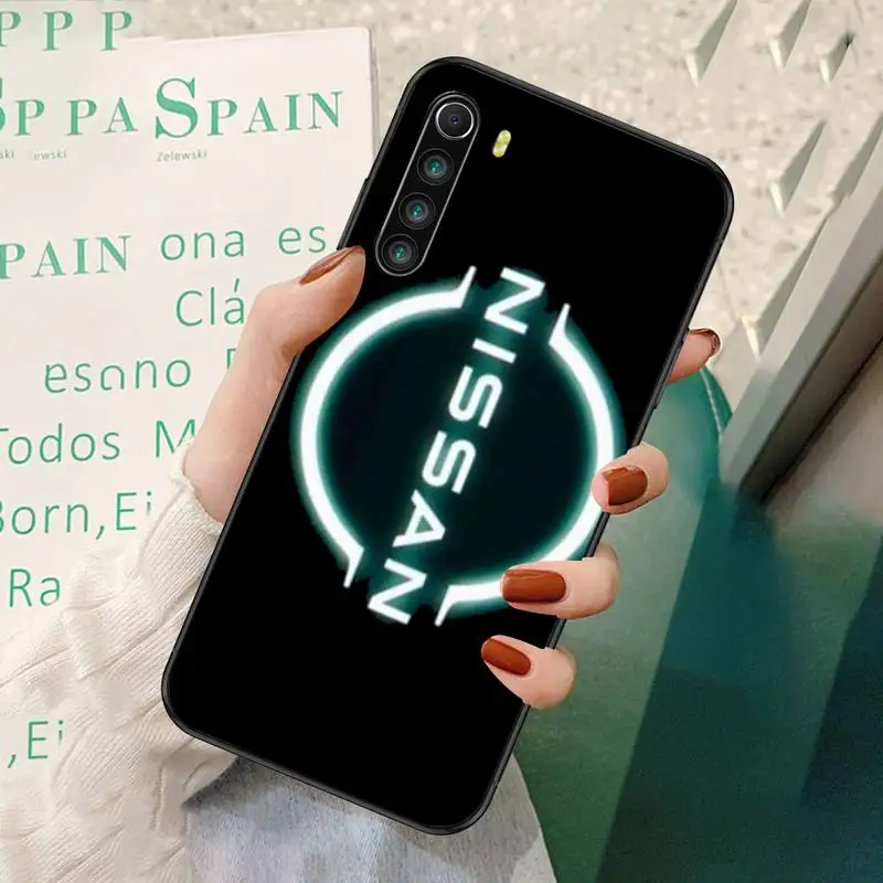 

Black Soft Phone Case For Redmi 7 8 9 A K20 30 Pro Note 8 9 Pro 9s Car Nissan