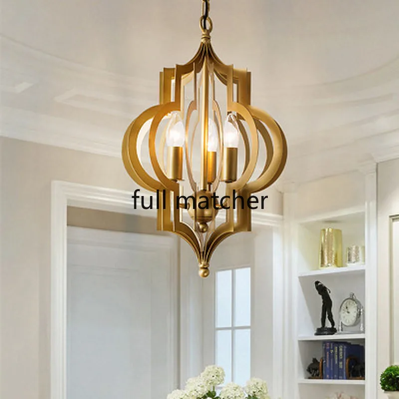 Дизайнерская Золотая светодиодсветодиодный Подвесная лампа для комнаты