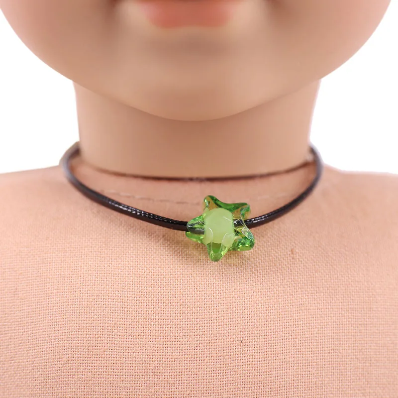 Кукольный браслет ожерелье в форме звезд для 18-дюймовых американских кукол 43 см