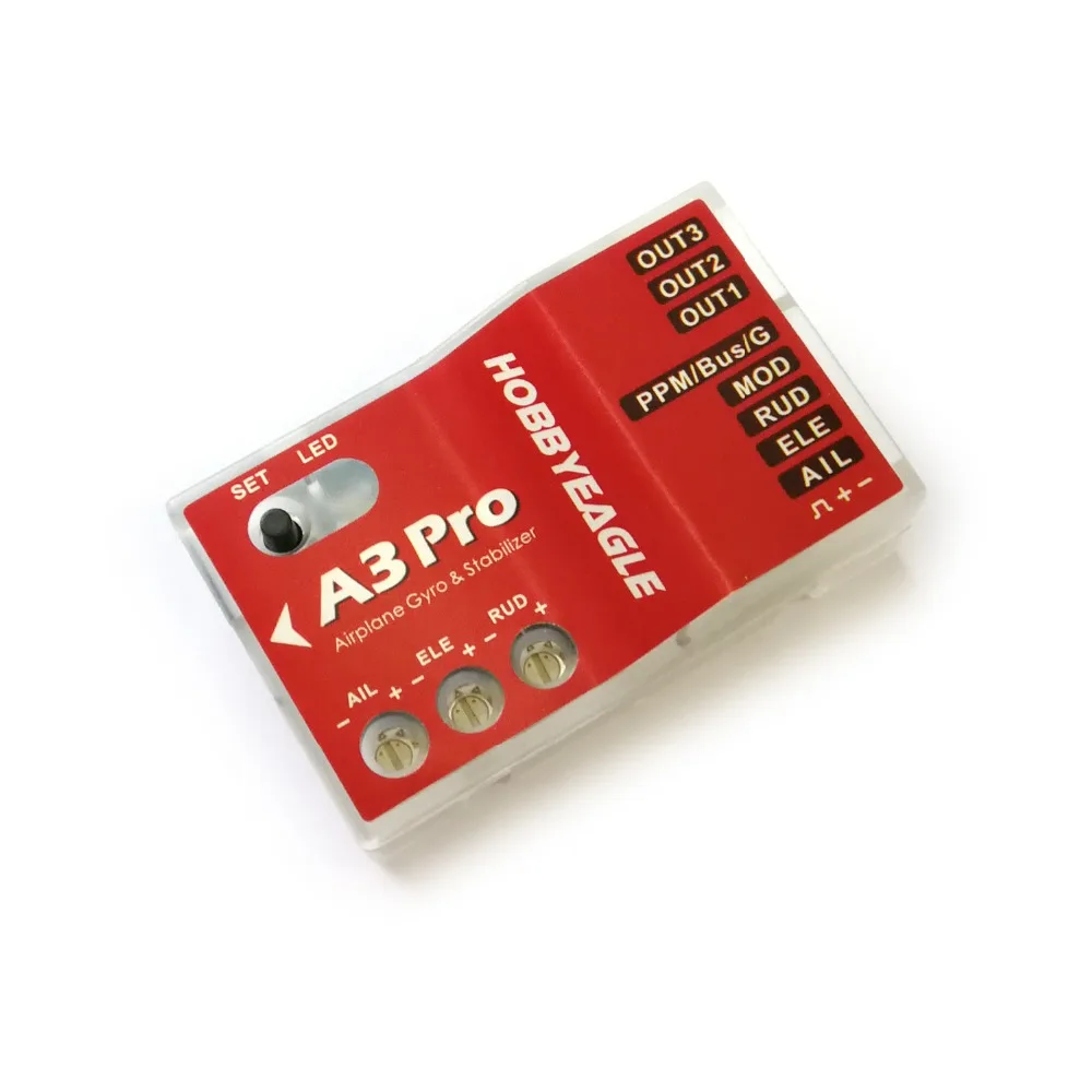 Контроллер полета HobbyEagle A3 Pro 6 осевой самолет с гироскопом и стабилизатором для RC