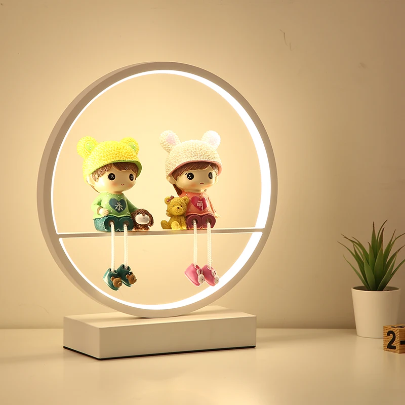 Светодиодные настенные лампы комнатное Черное и белое минималистичное