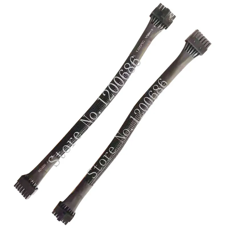 Защитные черные кабели 23 см 14PIN 20AWG внутри Micro Fit 3 0 43025 2x7pin 0430251400 Molex custom