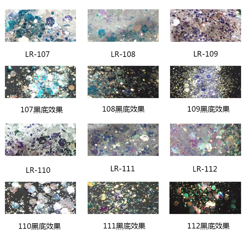 50 г/пакет Блестящие Блестки с золотыми бриллиантами оптом и в розницу макияж для