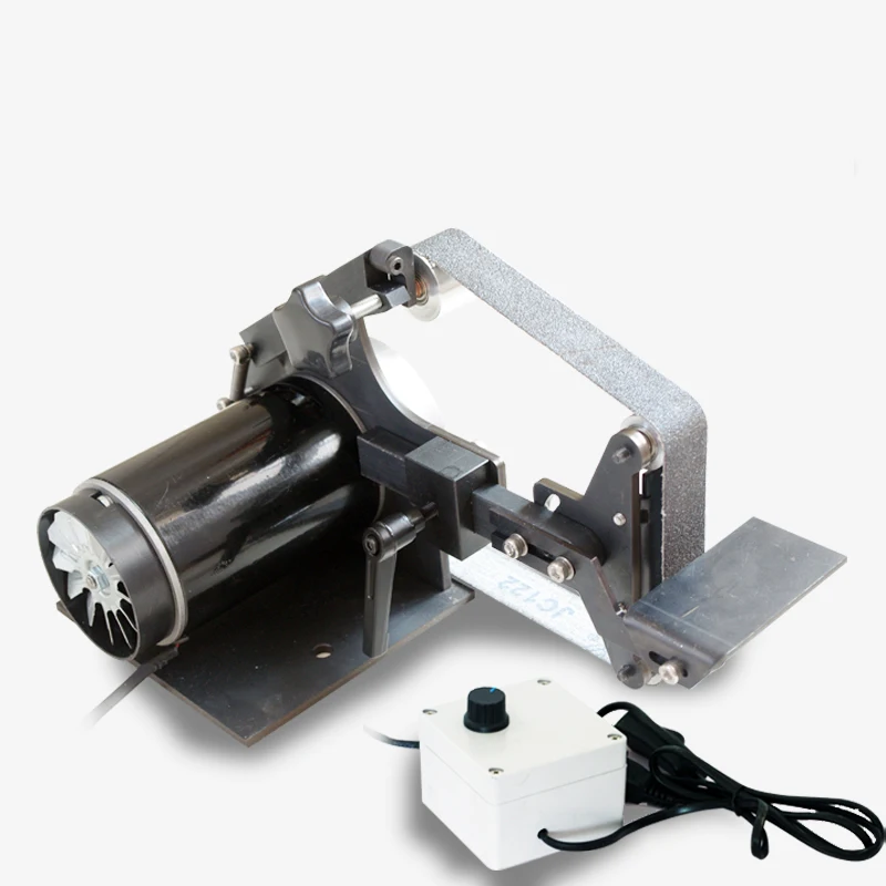 220V настольная ленточная шлифовальная машина DIY работа по дереву Полировка машины