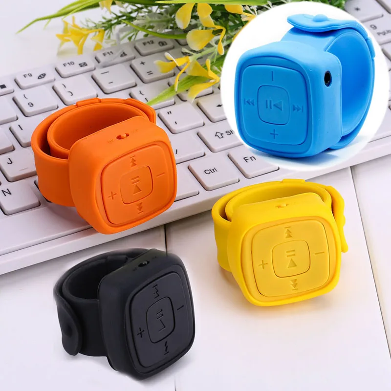 Наручные часы USB MP3 музыкальный плеер Поддержка 32 ГБ Micro SD TF карта + наушники |