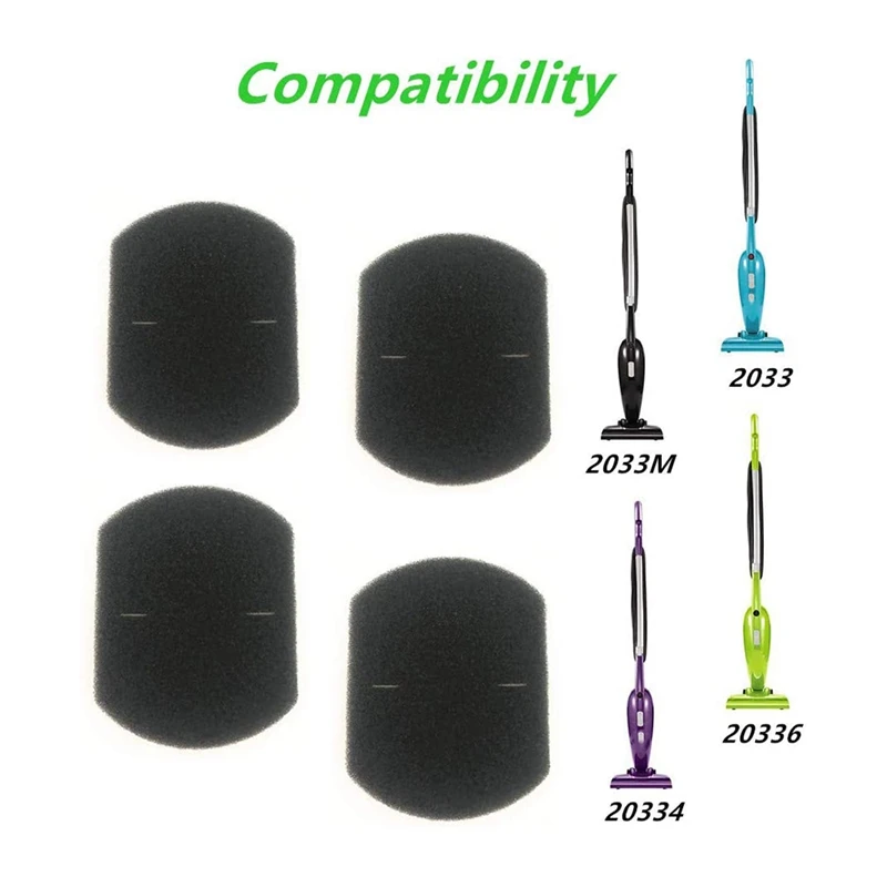 

Replacement Bissell 3-In-1 Stick Vacuum Cleaner Sponges Filter,for Bissell Models 2030,2033,20336,20334 Series Vacuum