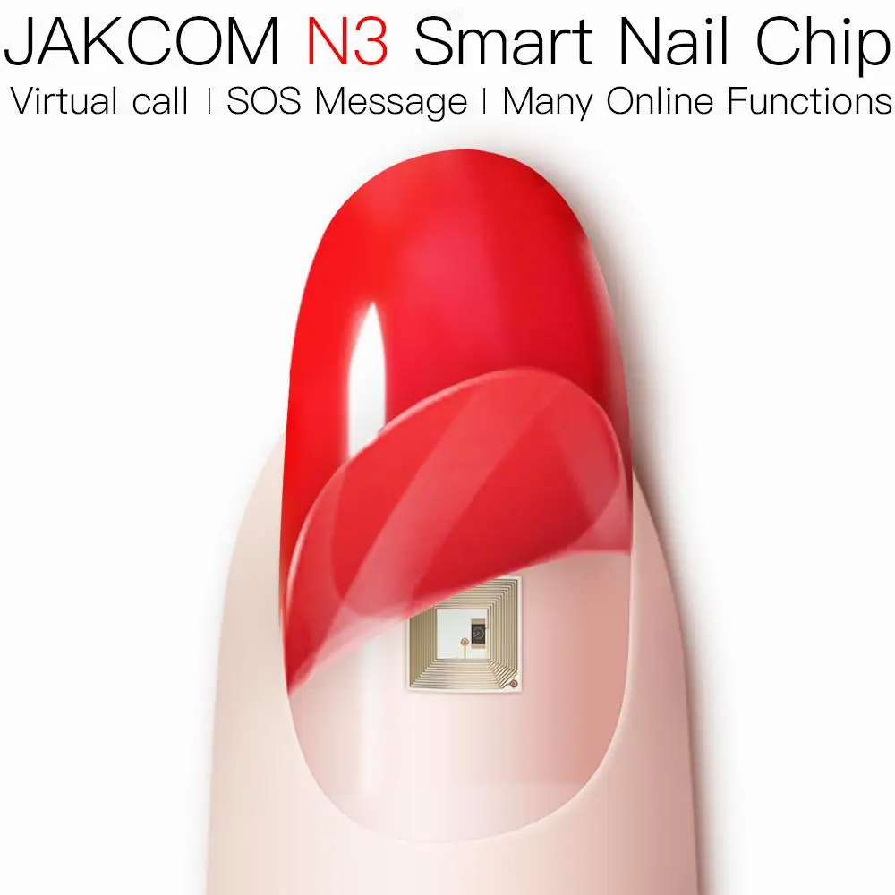 

JAKCOM N3 Smart Nail Chip Super value as band 6 nfc 50 m6 dt100 realme gt master watch series fk88 switch