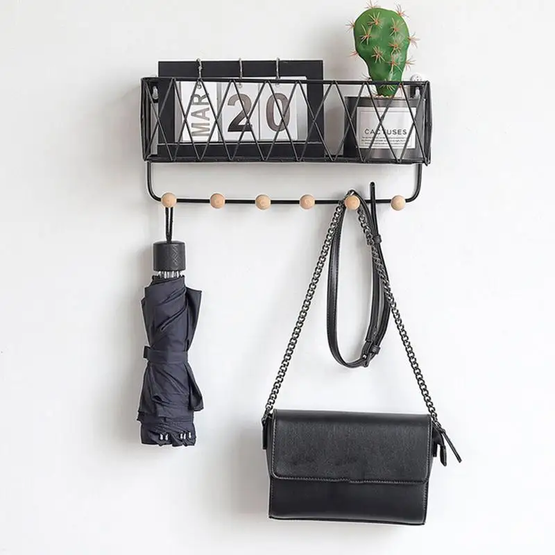 Скандинавские железные висячие стеллажи многофункциональные настенные