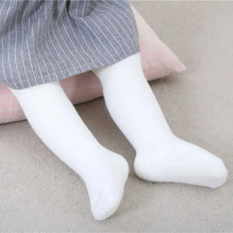 

1 Piece Elastic Baby Stocking Baby Girls Tights Warm Toddler Girls Pantyhose Cotton Solid Leg Infant Stockings Baby Pantyhose