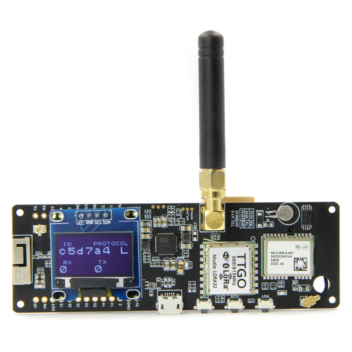 TTGO ESP32-Paxcounter LoRa32 V2.1 1.6 Version 433/868/915MHZ LoRa ESP-32 OLED 0.96 Inch SD Card Bluetooth WIFI Module | Электроника