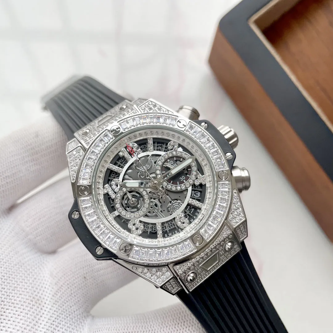 

BANG BANG UNICO Men's Watch Top Brand 2021 Luxury Military Men's Clock Fashion Chronograph Waterproof Ceramic Sapphire Crystal