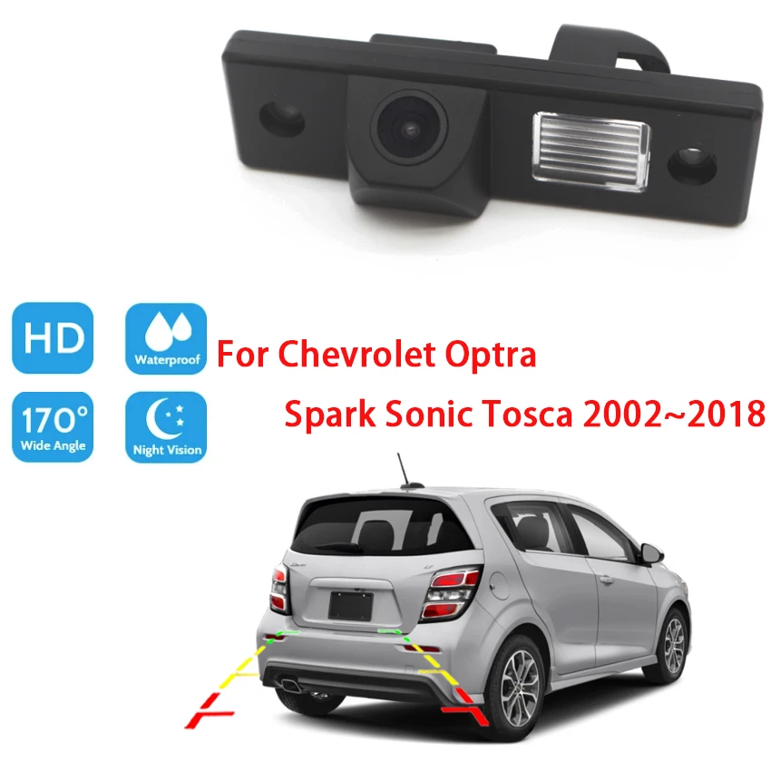 

Зеркало заднего вида Камера для Chevrolet Optra модельного ряда Spark Sonic Tosca 2002 ~ 2018 CCD Full HD Ночное видение парковочная камера заднего хода автомобиля ...