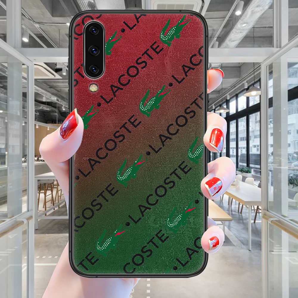 

France Luxury Fashion Brand Phone case For Samsung Galaxy A 3 5 7 8 10 20 20E 21S 30 30S 40 50 51 70 71 black Bumper Pretty