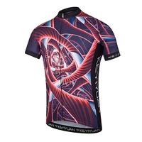 keyiyuan 2021 ropa ciclismo hombre camisa ciclismo customized mountain road racing cycling shirt with reflective pockets