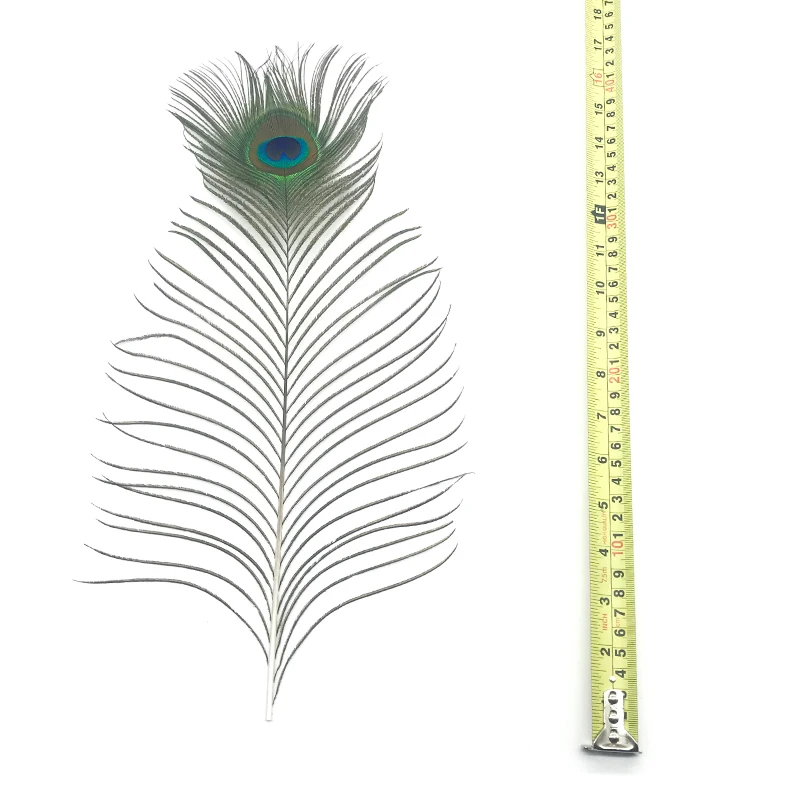 Высококачественное перо павлина s длина 40-45 см Искусственное украшения своими