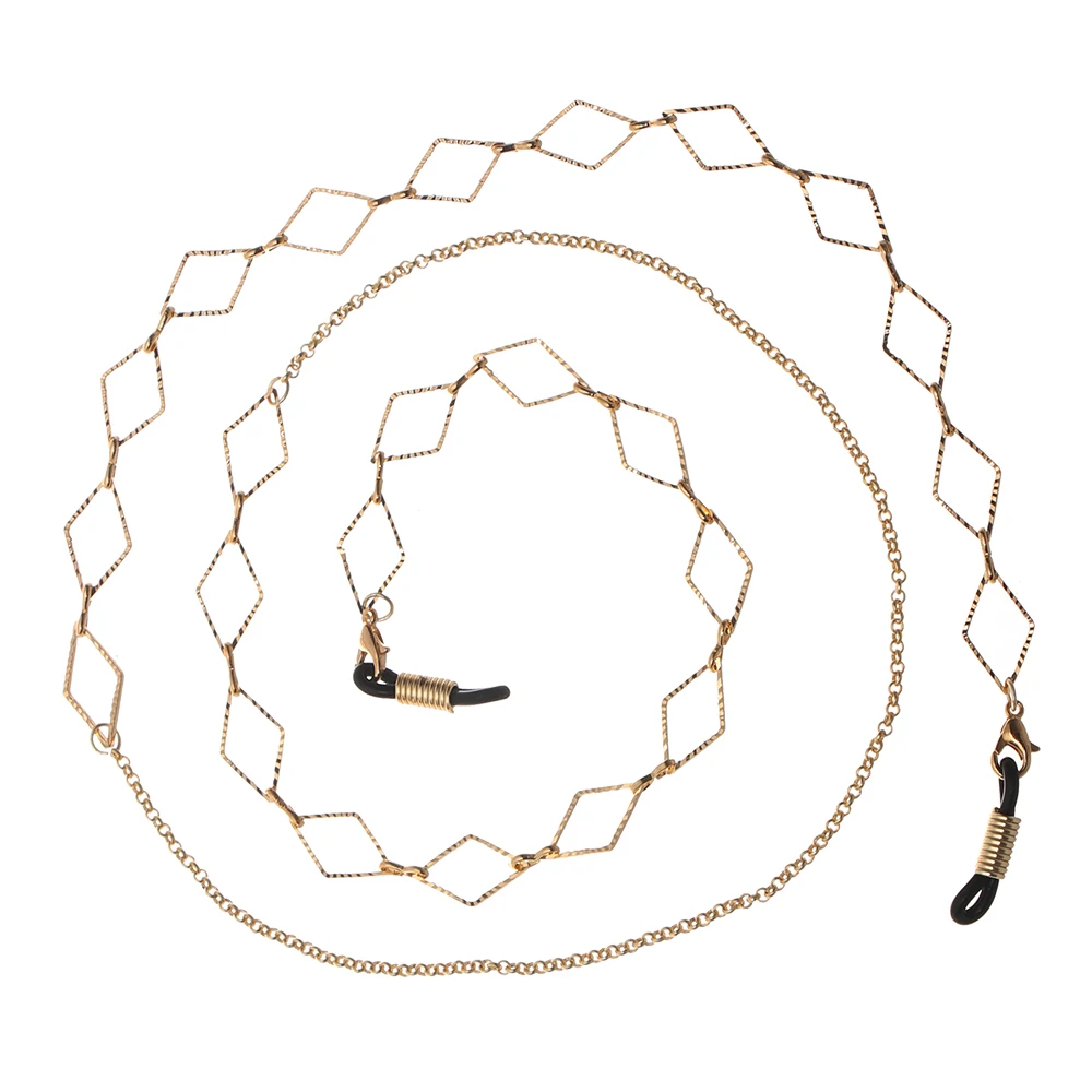 Стеклянные бусины Длинная цепочка для очков женщин и мужчин шнурок ремень