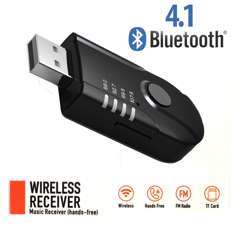 OSEVPORF USB питание Bluetooth fm передатчик кардридер для автомобиля AUX аудио плеер TF