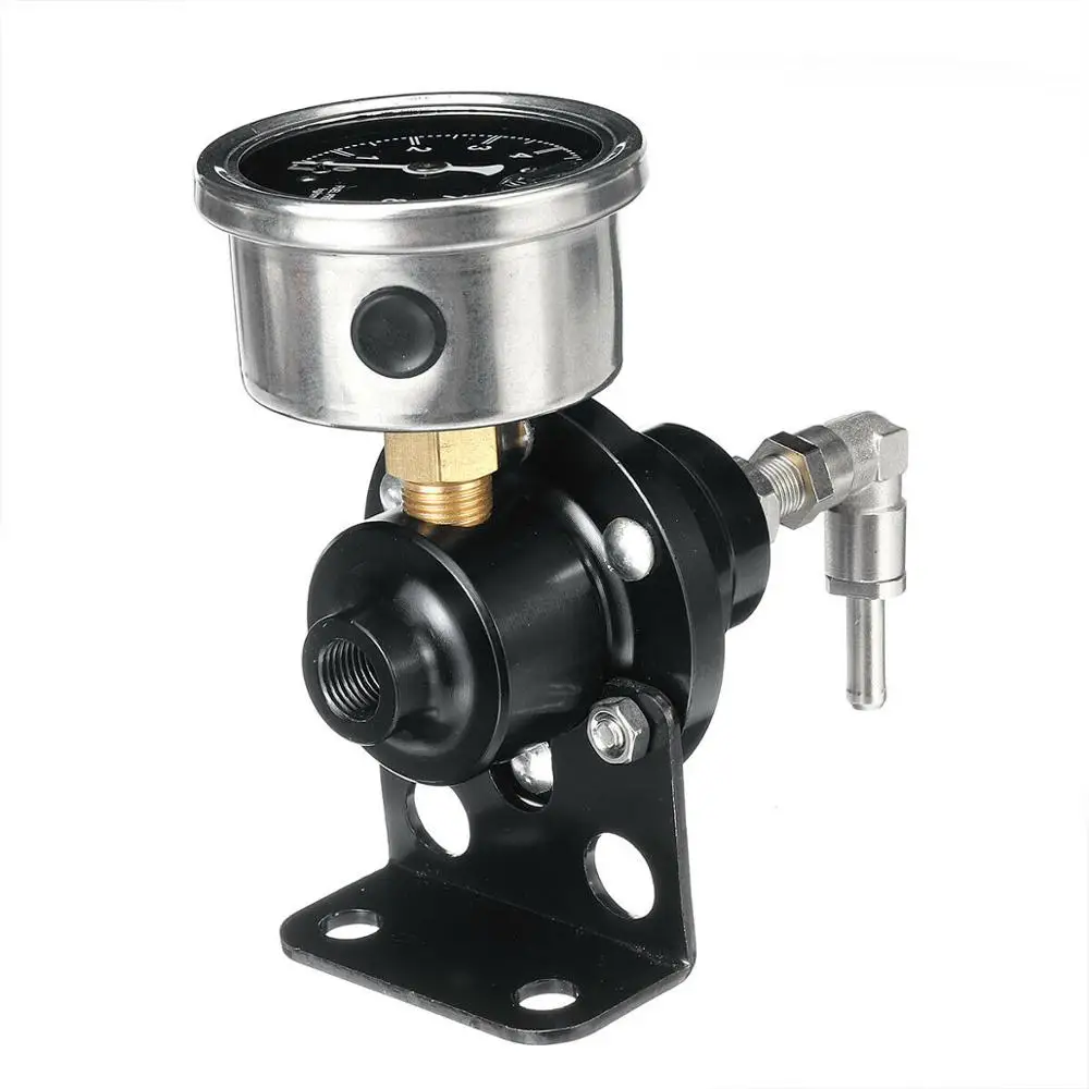 Универсальный Регулируемый Алюминиевый Регулятор давления топлива бустер для с