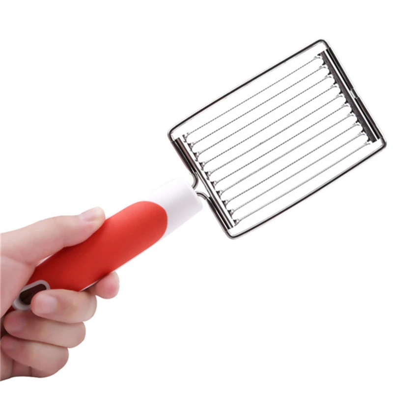 Томатный слайсер Нержавеющая сталь фруктовый овощной резак для томатов типа