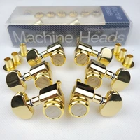 1 set 120 locking electric guitar machine heads tuners for lp sg guitar lock string tuning pegs 3r3l gold