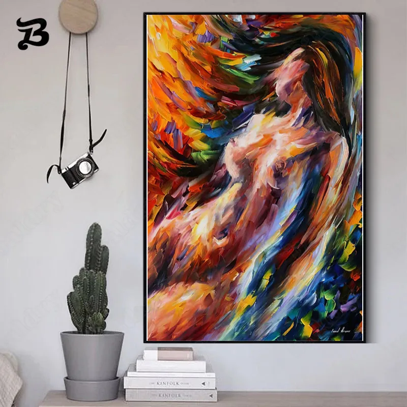 Живопись на холсте для гостиной страстный секс живопись голой женщины и мужчины