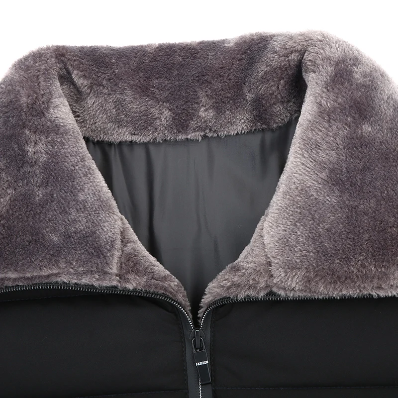 Большой размер 8XL 7XL зимняя куртка мужская Толстая теплая пуховая куртка мужская Осенняя верхняя одежда на молнии флисовая Парка мужская куртка с меховым воротником