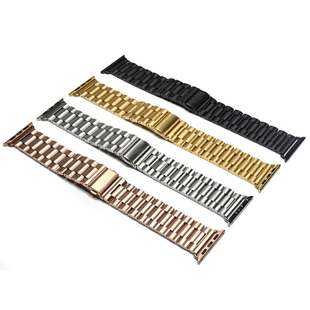 Ремешок из нержавеющей стали для Apple Watch классический винтажный сменный Браслет