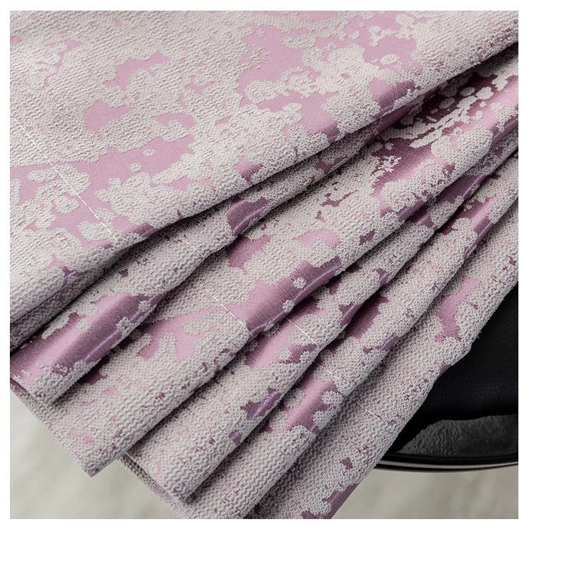 

Fashion Simple Modern Style Chenille Bedroom Living Room Shading Jacquard Curtains