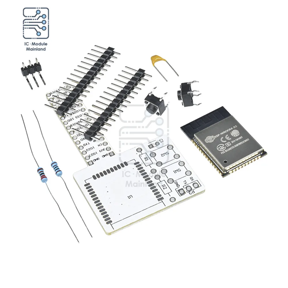 ESP-32 ESP-WROOM-32 Rev1 Wi-Fi модуль беспроводной Bluetooth макетная плата комплект для Arduino DIY Kit |