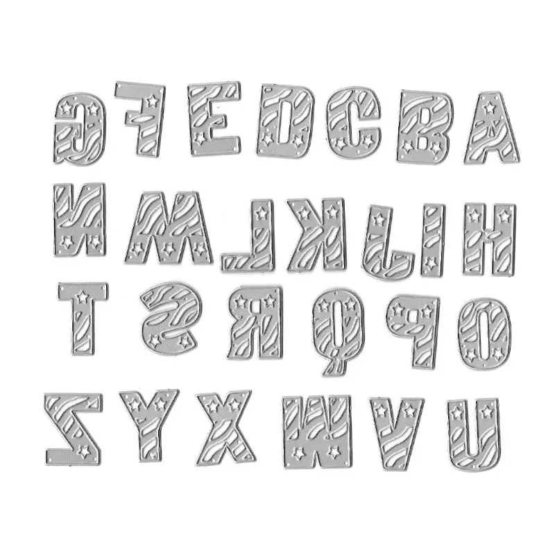 Металлические режущие штампы с цифрами 0-9 трафарет для скрапбукинга сделай сам