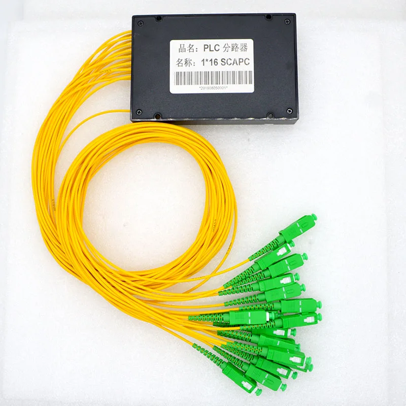 1 шт. Новый SC/APC Pull Cone оптоволоконный сплиттер 1*16 PLC Box 1260 ~ 1650nm G657A1 специальный
