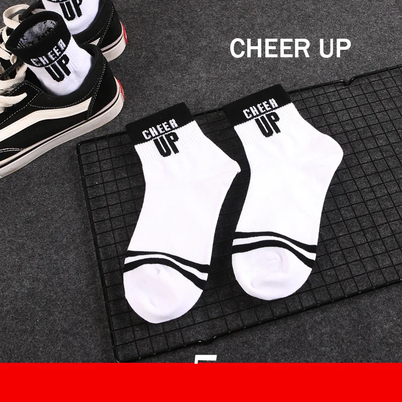 3 1 Pair High Quality Harajuku Chaussette Style Weed ankle Socks for Women Men Cotton Hip Hop Socks Man Meias Mens Calcetines - Цвет: 3