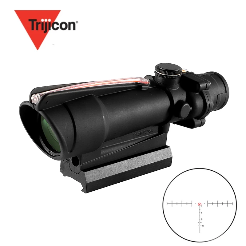 Trijicon 5x35 оптическим охотничьи прицелы красный Стекло гравированный сетка волокно