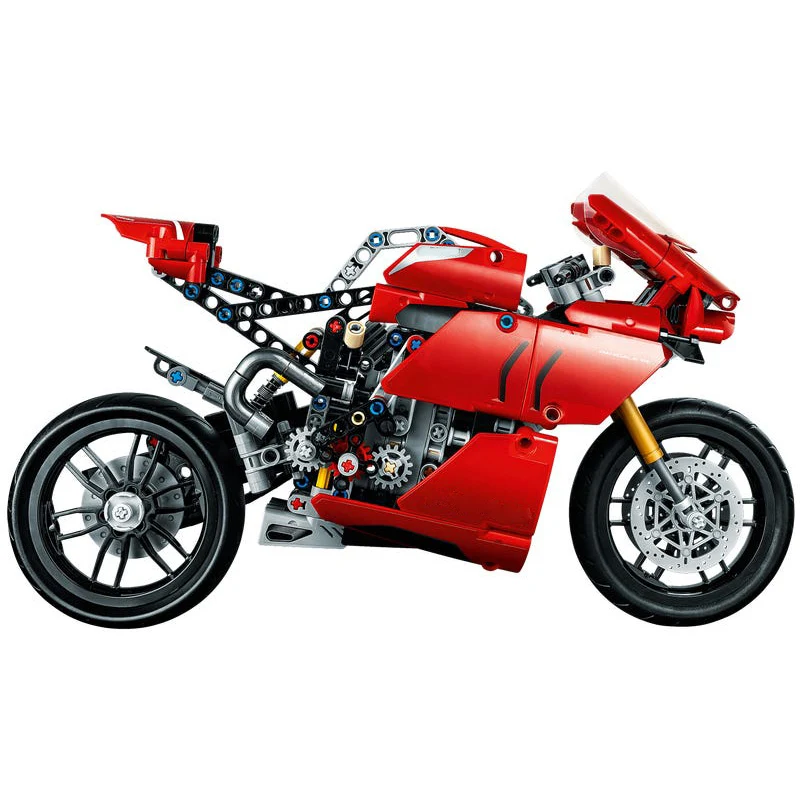 

New 10272 V4R motorcycle 42107 assembled building blocks toys for children Educational TOys