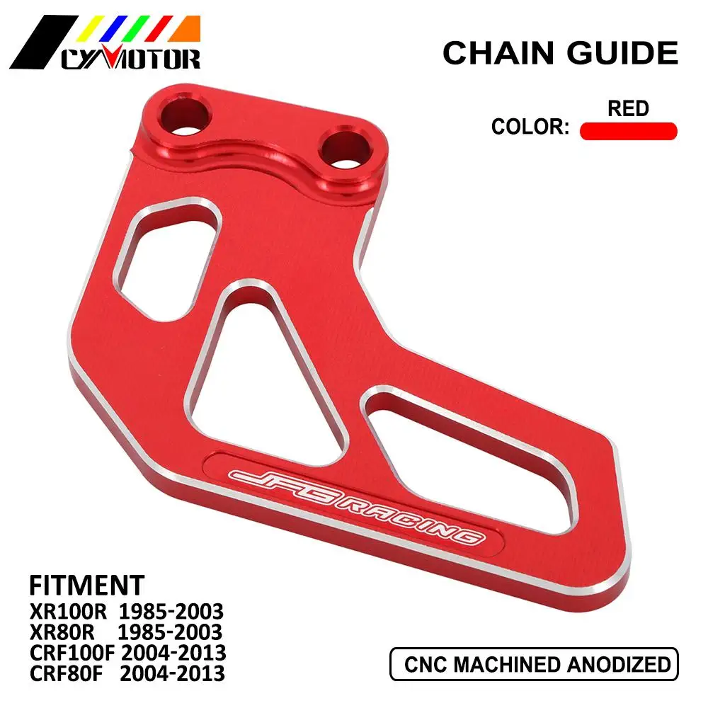 

Для Honda XR100R XR80R CRF100F CRF80F XR 80R 100R CRF 100F 80F 1985-2013 CNC мотоцикла алюминиевая цепь Guard Guide