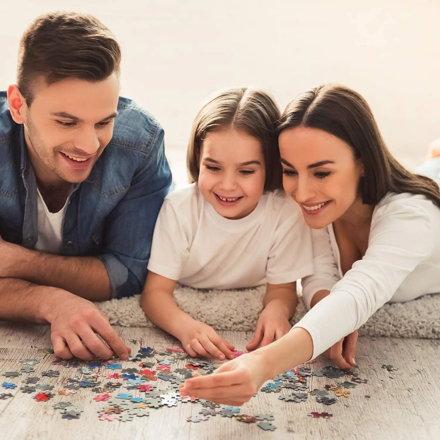 

Puzzles 1000 Pieces Paper Assembling Picture Landscape Jigsaw Puzzles Toys for Adults Children Games Educational Toys