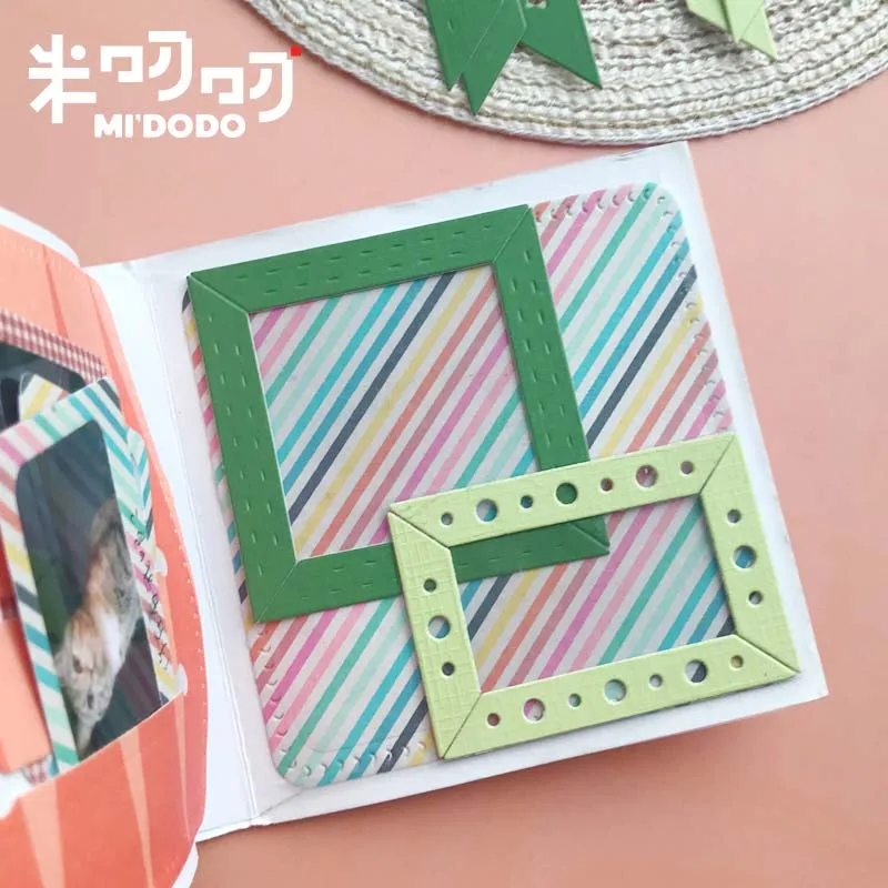 Металлическая фоторамка режущие штампы 2020 для скрапбукинга сделай сам