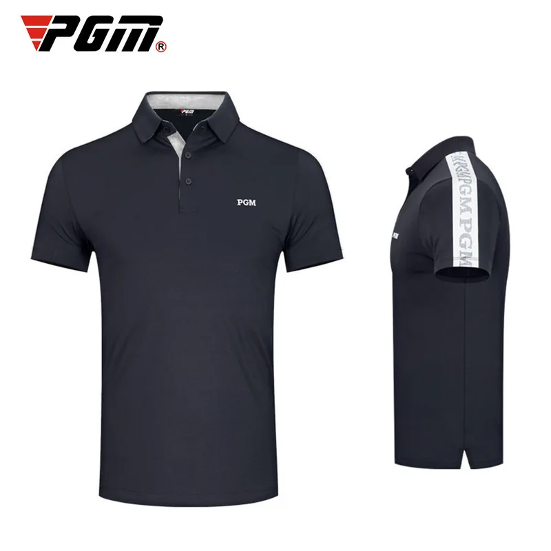 PGM ультратонкие топы Мужская футболка с коротким рукавом летняя спортивная